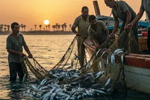        الصيادون في أعماق البحار   